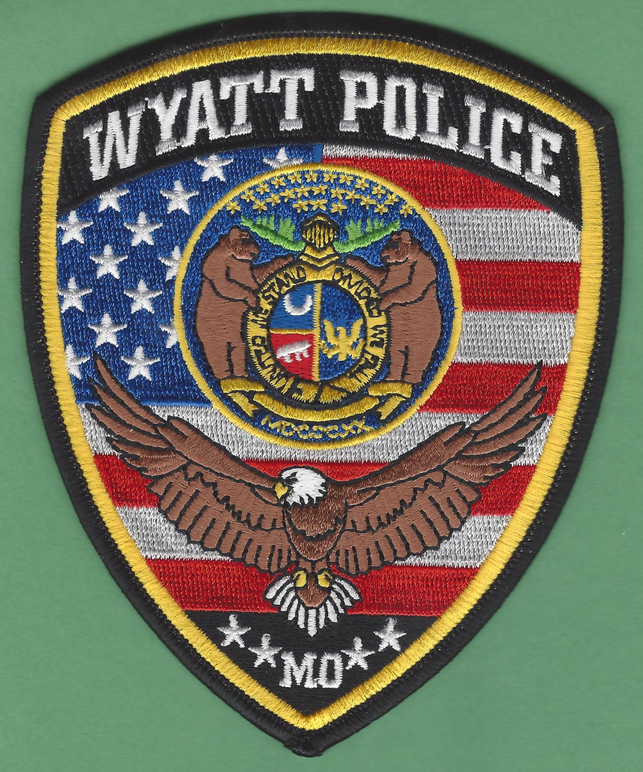 Wyatt Missouri Police Patch