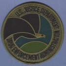 DEA Drug Enforcement Administration Police Patch Green DEA Drug Enforcement Administration Police Patch Green