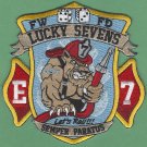 Fort Wayne Fire Department Engine Company 7 Patch