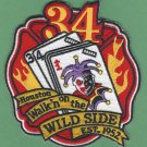 Houston Fire Department Station 34 Company Patch