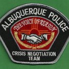 Albuquerque New Mexico Police Crisis Negotiation Team Patch