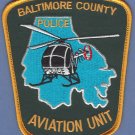 Baltimore County Maryland Police Helicopter Aviation Unit Patch