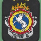 Chicago Fire Department Engine Company 81 Fire Patch