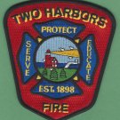 Two Harbors Minnesota Fire Patch