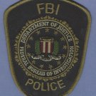 FBI Federal Bureau of Investigation Police Patch SUBDUED FBI Federal Bureau of Investigation Police Patch SUBDUED
