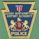 Lehigh Northampton Airport Authority  Pennsylvania Police Patch