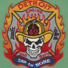 Detroit Fire Department Engine Company 49 Fire Patch