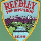 Reedley California Fire Rescue Patch