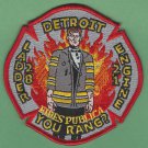 Detroit Fire Department Engine 21 Ladder 28 Company Fire Patch