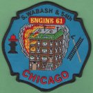 Chicago Fire Department Engine Company 61 Fire Patch Chicago Fire Department Engine Company 61 Fire Patch