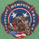Memphis Fire Department Engine Company 25 Patch
