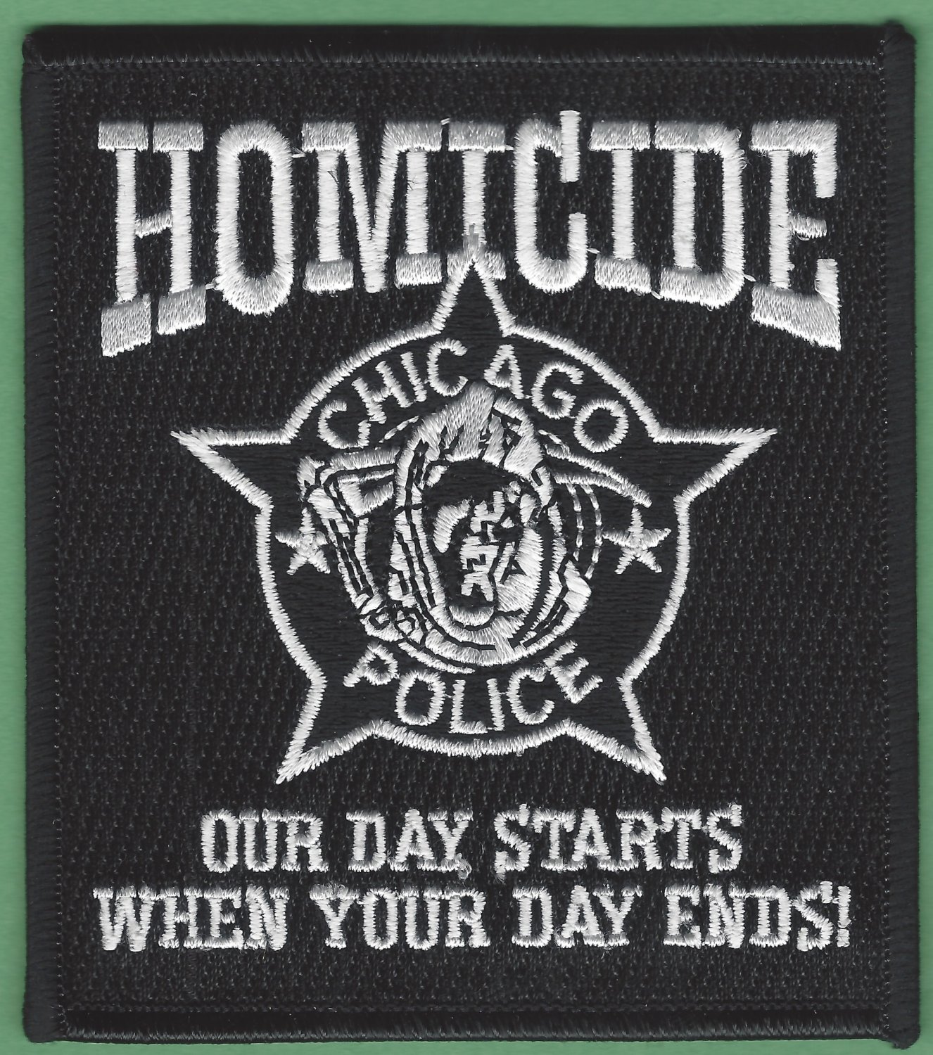 Chicago Illinois Police Homicide Division Patch