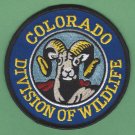 Colorado State Division of Wildlife Enforcement Police Patch