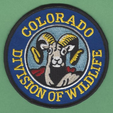 Colorado State Division of Wildlife Enforcement Police Patch