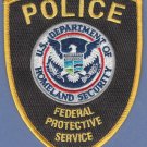 Federal Protective Service-Department of Homeland Security Police Patch Brown