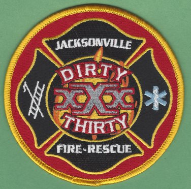 Jacksonville Fire Department Station 30 Company Patch