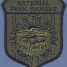 United States National Park Ranger Patch Green United States National Park Ranger Patch Green