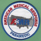 AMR American Medical Response Paramedic Patch WHITE