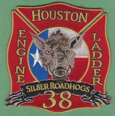 Houston Fire Department Station 38 Company Patch