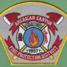 American Canyon California Fire Rescue Patch