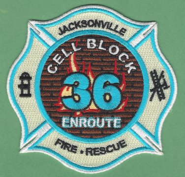 Jacksonville Fire Department Station 36 Company Patch