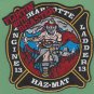 Charlotte Fire Department Engine 13 Ladder 13 Haz Mat Fire Company Patch