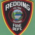Redding California Fire Rescue Patch