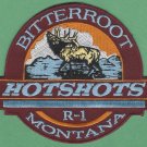 Bitterroot National Forest Region 1 USFS Hot Shot Crew Fire Patch Bitterroot National Forest Region 1 USFS Hot Shot Crew Fire Patch