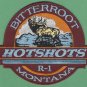 Bitterroot National Forest Region 1 USFS Hot Shot Crew Fire Patch
