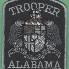 Alabama State Trooper Tactical Gray Police Patch