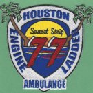 Houston Fire Department Station 77 Company Patch