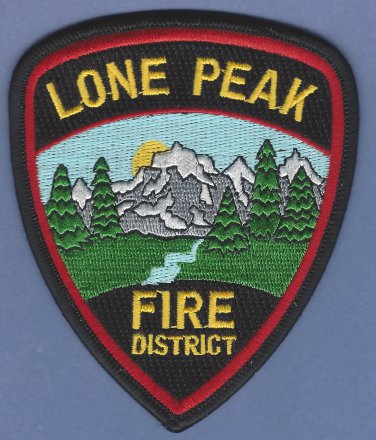 Lone Peak Utah Fire Patch