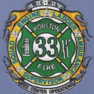 Houston Fire Department Station 33 Company Patch