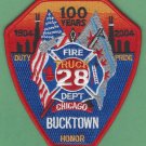Chicago Fire Department Truck Company 28 Patch