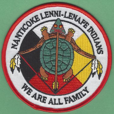 Nanticoke Lenni-Lenape Indians Tribal Seal Patch