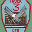 Chicago Fire Department Truck Company 3 Patch