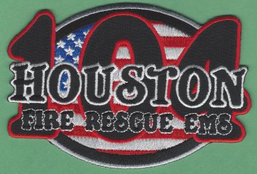 Houston Fire Department Station 104 Company Patch