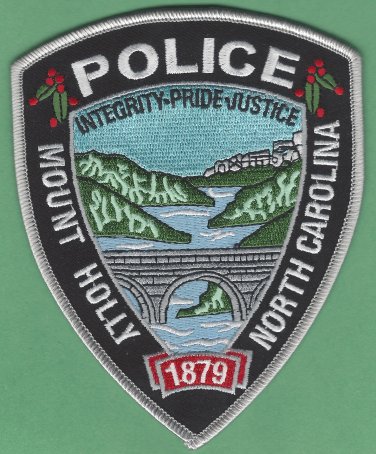 Mount Holly North Carolina Police Patch