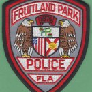Fruitland Park Florida Police Patch