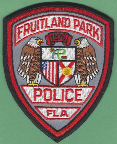 Fruitland Park Florida Police Patch