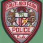 Fruitland Park Florida Police Patch