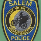 Salem Massachusetts Police Bicycle Patrol Patch