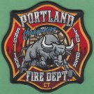 Portland Connecticut Engine 1 Ladder 1 Company Fire Patch