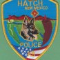 Hatch New Mexico Police K-9 Unit Patch Chili Capital