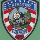 Crocker Missouri Police Patch Locomotive