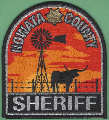 Nowata County Sheriff Oklahoma Police Patch