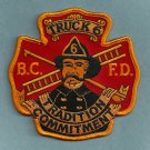 Baltimore City Fire Department Truck Company 6 Fire Patch