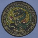 DEA Drug Enforcement Administration Far East Asia International Operations Patch