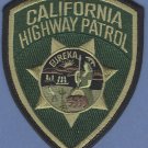 California Highway Patrol Police Patch Tactical Green
