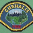 Chehalis Washington Fire Department Patch